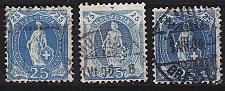 Buy SCHWEIZ SWITZERLAND [1899] MiNr 0067 D a-c ( O/used ) [01]