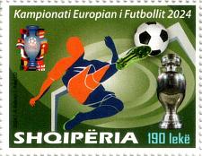 Buy Albania Stamps 2024. European football Championship Germany UEFA. Set MNH