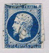 Buy France 15 Used Napolean 1 1853 CV 1.35 (BP57832)