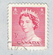 Buy Canada 327 Used QEII 1 1953 (BP59733)