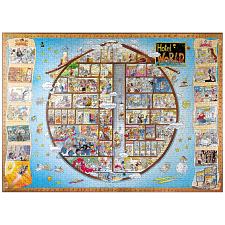 Buy MyPuzzle Hotel World - Hugo Prades - Premium 1000 Piece Jigsaw Puzzle for Adults