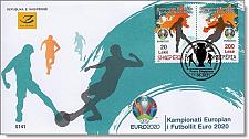 Buy Albania Stamps 2020. European Championship EURO 2020/2021. FDC MNH