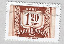 Buy Hungary Used Postal brown 120 (BP87607)