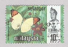 Buy Malaysia Selangor 132 Butterflies Used 3 (BP98326)