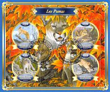 Buy Madagascar 2022 Sheet Mountain Lion Puma 5 values (TS0101)