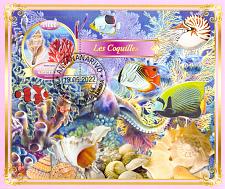 Buy Madagascar 2022 Sheet Fish sea life marine animals 1 value (TS0088)