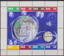 Buy GERMANY DDR [1963] MiNr 0926-33 KB ( Sonder-O/used ) Raumfahrt