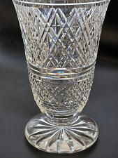 Buy Waterford CUT GLASS signed gegorgan vase footed old cut in Ireland