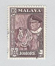 Buy Malaya Johore 163 1960 Sultan Ishmail Used (BP89704)