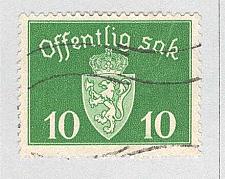 Buy Norway O35 Coat of Arms Used (BP93419)