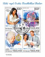 Buy Togo 2019 Sheet Princess Harry Meghan Markel QEII (TS0136)