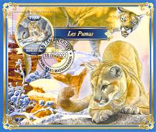 Buy Madagascar 2022 Sheet Mountain Lion Puma 1 value (TS0102)