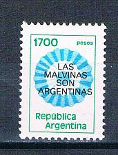 Buy Argentina 1338 Unused Emblem overprint 1982 (HV0321)+