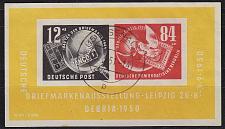 Buy GERMANY DDR [1950] MiNr 0271-72 Block 7 ( OO/used ) [02]