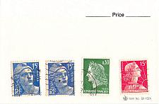 Buy France 3 different of 4 total stamps included (SC0_245)