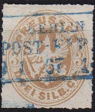 Buy GERMANY Preussen [1861] MiNr 0018 a ( O/used ) [01]