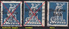Buy GERMANY REICH [1920] MiNr 0123 XI ( O/used ) [02] Plattenfehler