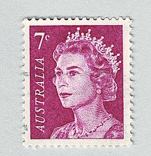 Buy Australia QE 2 purple 7 Used (BP90918)