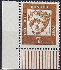 Buy GERMANY BUND [1961] MiNr 0348 y UR W ( **/mnh ) [01] Eckrand
