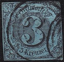 Buy GERMANY Thurn und Taxis [1852] MiNr 0012 b ( O/used ) [01]