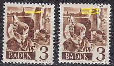Buy GERMANY Alliiert Franz. Zone [Baden] MiNr 0002 yv I,II ( **/mnh ) [01]