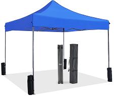 Buy KMFurnila 10x10 FT Pop Up Canopy Tent Easy Camping Parties Ev