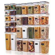 Buy Vtopmart 32pcs Airtight Food Storage Containers Set BPA Free Plastic Kitchen ...
