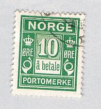 Buy Norway J8 Used Postage Due 1922 CV 3.50 (BP70508)