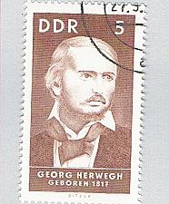 Buy Germany DDR 936 Used Herwegh Georg 1967 (BP80219)
