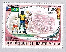 Buy Burkina Faso C198 Used Soccer 1974 CV 1.10 (BP4846)