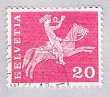 Buy Switzerland 385 Used Postillion on Horseback 1960 (BP26115)
