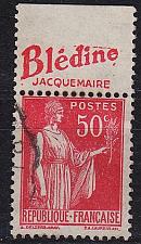 Buy FRANKREICH FRANCE [1932] MiNr 0276 ( O/used ) [03] Werbung Blédine