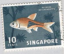 Buy Singapore Fish grey 10c 2 (AP126317)