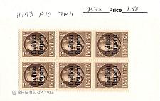 Buy Germany Bavaria 193 Unused blk of 6 CV 1.50 (SC0_873)