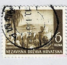 Buy Croatia Croatia 40 Dubrovnik Castle 1941 Used (BP91525)