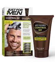 Buy Just For Men Control GX Grey Reducing Shampoo Gradual Hair Color for Stronger...
