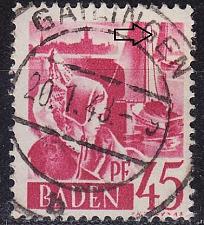 Buy GERMANY Alliiert Franz. Zone [Baden] MiNr 0009 yv I ( O/used ) [04]
