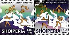 Buy Albania Stamps 2024. Euromed: Sports in the Mediterranean. Set MNH