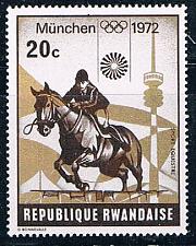 Buy Rwanda 478 Unused Olympics Equestrian (R0359)+