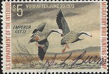 Buy US Scott #RW39 Used VF 5.00 1972 US Federal Duck Stamp CV 6.00