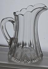 Buy Signed Libbey cut glass pitcher ABP antique.
