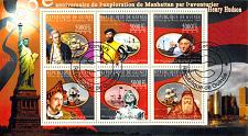 Buy Guinea 2009 Sheet Explorers of Manhattan 6 different values (TS0179)