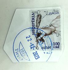 Buy Albania Stamps 2008. Europa CEPT (Letter) 2008. Canceled Circulated