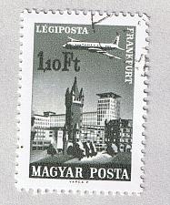 Buy Hungary Used Plane flying over city Gray one (BP87402)