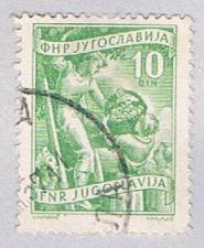 Buy Yugoslavia 382 Used Fruit growing 1953 (BP28219)