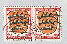 Buy France 4N8 Used pair Arms 1945 (BP57016)