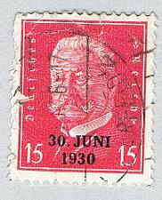 Buy Germany 386 Used von Hindenburg 2 1930 (BP58329)