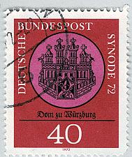 Buy Germany Coat of arms red 40 Used (BP91430)