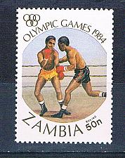 Buy Zambia 307 Unused Olympics Boxing 1984 (Z0006)+