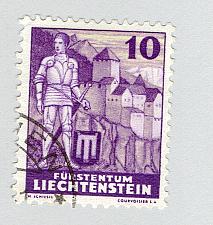 Buy Liechtenstein Knight and Castle Used (BP93110)